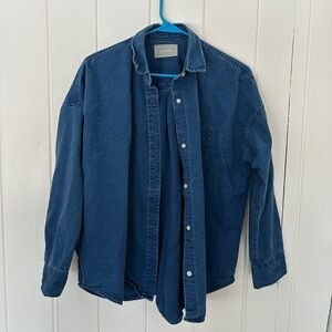 Everlane Denim Shirt size 6